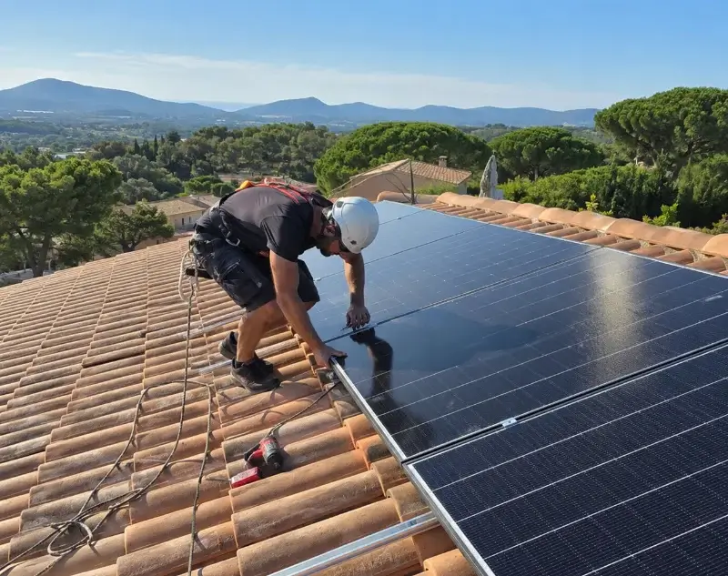 Installateur panneaux solaires Saint-Germain-au-Mont-d'Or — pose photovoltaïque sur toiture